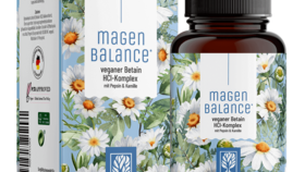 Magenbalance - Betain HCI-Komplex mit Pepsin & Kamille - 1 Dose Magenbalance (die meisten Kunden kaufen 2 Dosen)