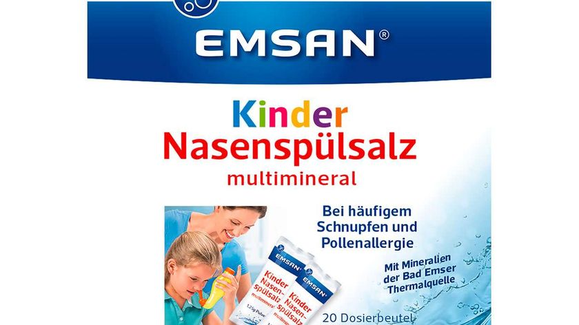 Emsan Kinder Nasenspülsalz multimineral bei Schnupfen, 20 Beutel