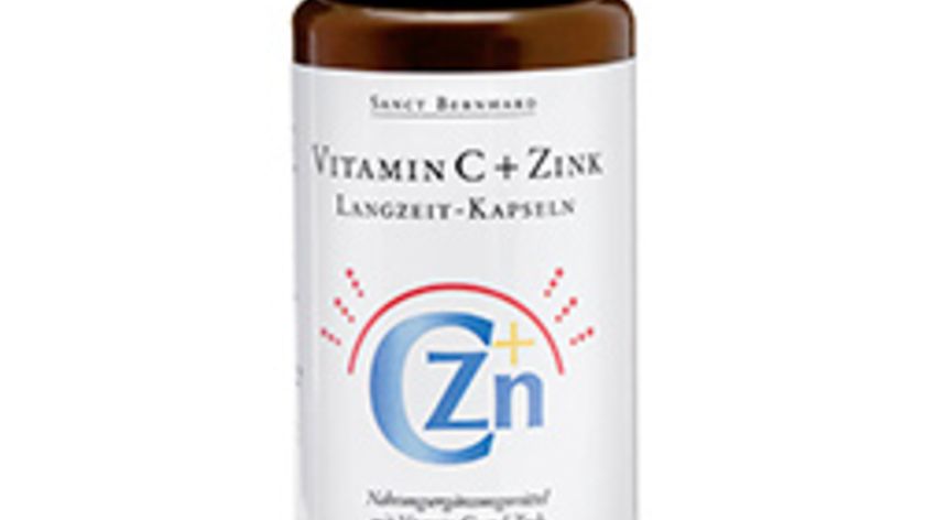 Vitamin C+Zink Langzeit-Kapseln