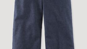hessnatur Kinder Jeans aus Bio-Baumwolle mit Leinen - blau - Größe 98