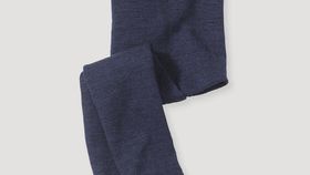 hessnatur Baby Woll-Strumpfhose aus Bio-Merino- mit Bio-Baumwolle - blau - Größe 86/92