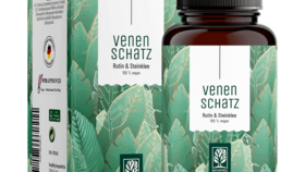 Rutin & Steinklee Komplex - Venenschatz - 1 Dose Venenschatz (die meisten Kunden kaufen 2 Dosen)