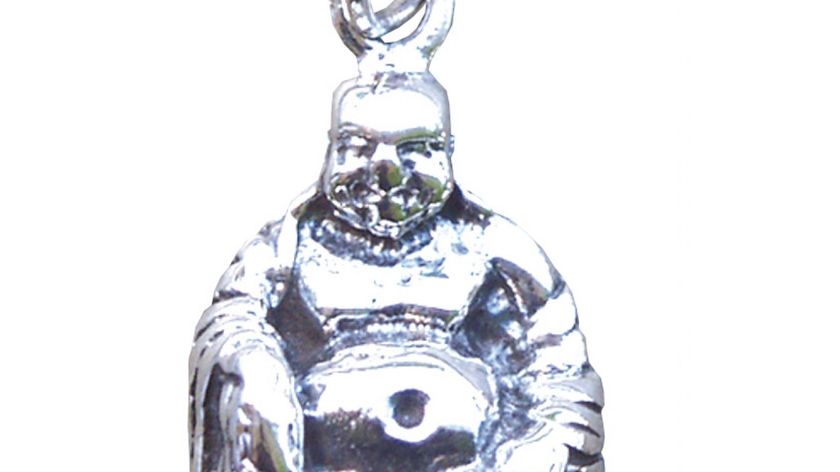 Anhänger "Buddha Maitreya" Silber 925 8,0g