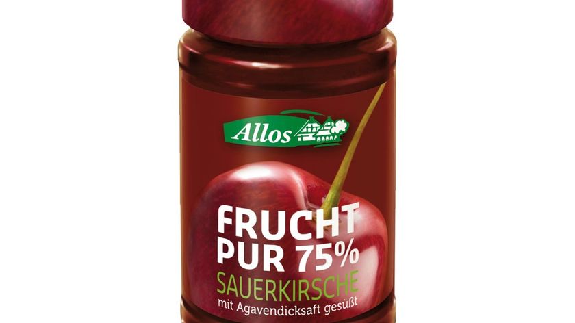 Allos Frucht Pur - Sauerkirsch Fruchtaufstrich - Bio & Vegan