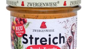 Zwergenwiese Rucola Aufstrich vegan mit Bio Tomaten