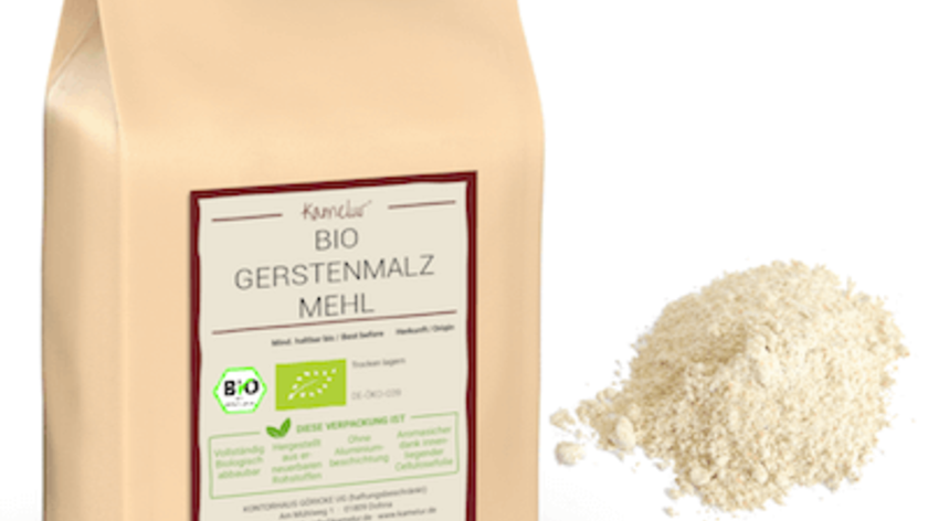 Bio Gerstenmalzmehl, hell