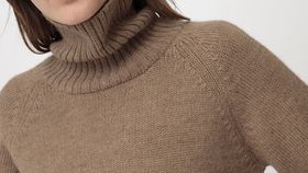 hessnatur Damen Pullover aus Alpaka mit Bio-Schurwolle - braun - Größe L