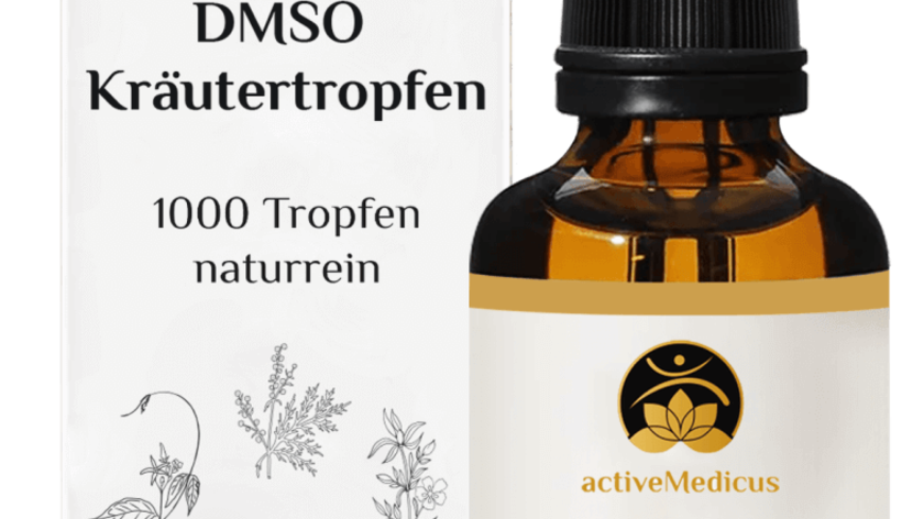 ImmuZauber DMSO Kr?utertropfen (50 ml, 1000 Tropfen, Naturrein, Bio)