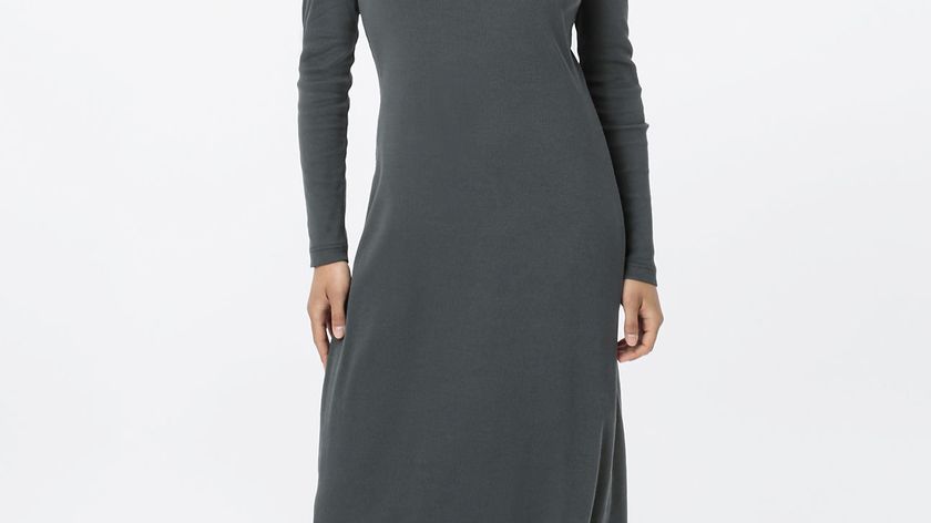 hessnatur Damen Midi-Kleid aus Bio-Baumwolle - grün - Größe 42