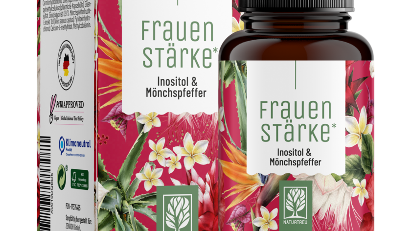 Inositol Mönchspfeffer Komplex - Frauenstärke - 1 Dose Frauenstärke (die meisten Kunden kaufen 2 Dosen)