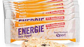 Sanct Bernhard Sport Energie Reis-Riegel Mango 11er-Pack