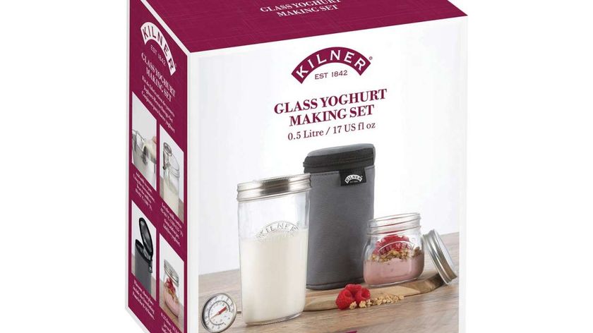 Kilner Joghurtbereiter Glas Set - ohne Strom, ohne Plastik