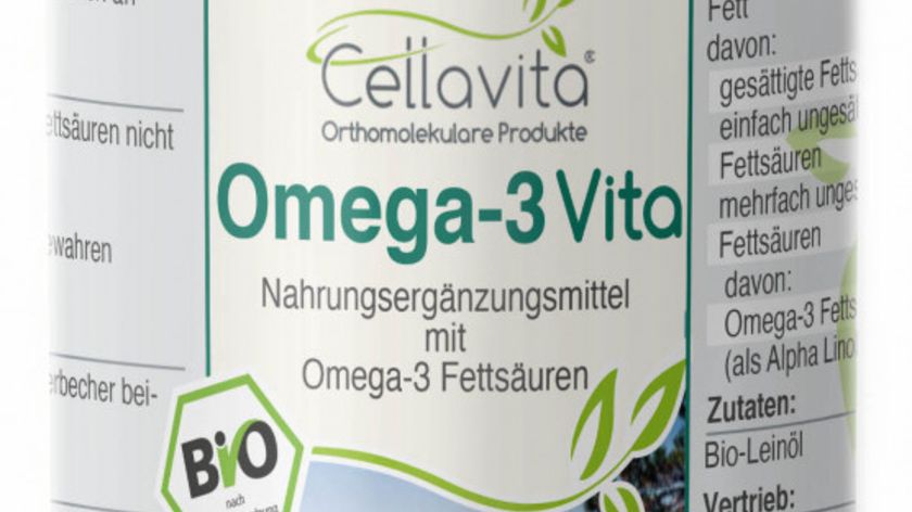 Omega-3 Vita (Bio) Pflanzenkonzentrat 200ml