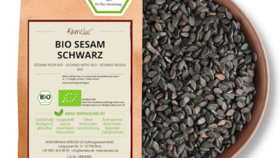 Bio Sesam schwarz