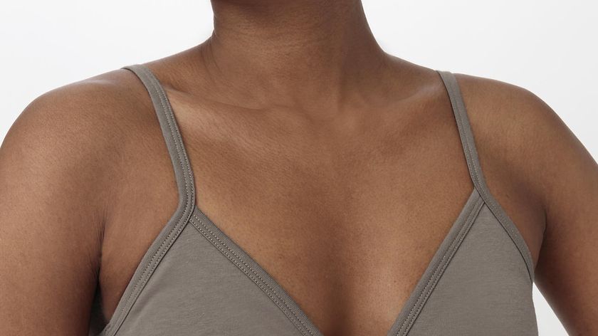 hessnatur Damen Triangel BH bügellos COTTON FEEL aus Bio-Baumwolle - lila - Größe 70B