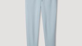 hessnatur Loungewear Joggpants mineralgefärbt aus Bio-Baumwolle - blau - Größe 46