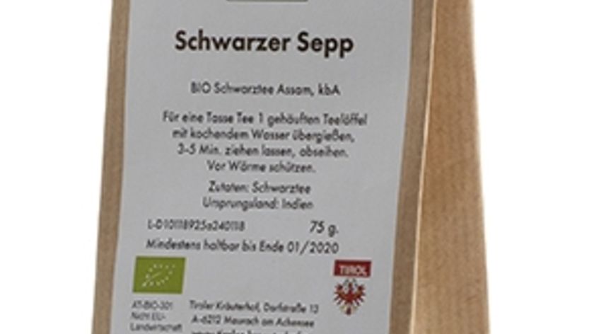 Schwarztee Assam \"Schwarzer Sepp\"""