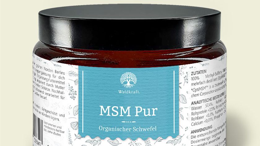 MSM Pur – Organischer Schwefel – OptiMSM®für Hunde und Katzen