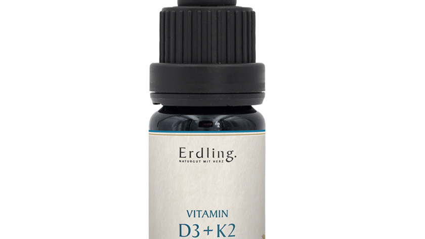 Vitamin D3 2.000 IE + K2 - 40 mcg hochdosiert - 30ml