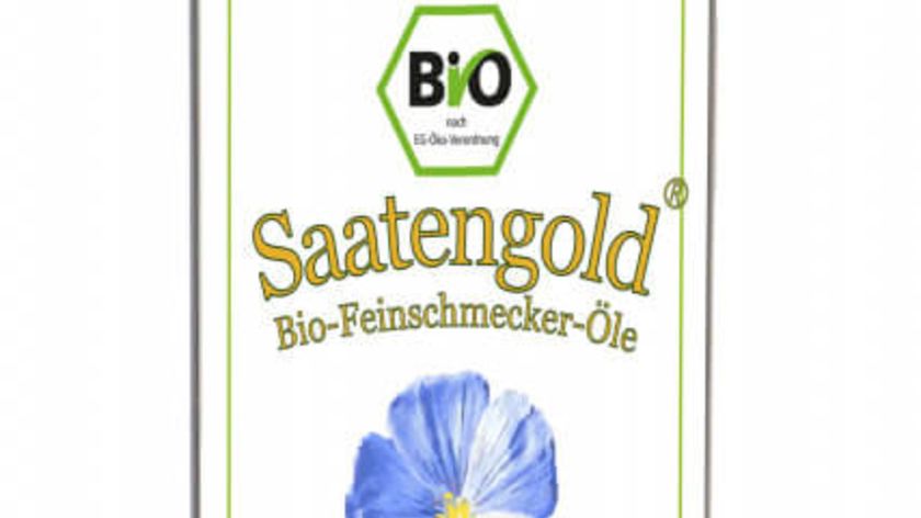 Saatengold-Bio-Feinschmecker-?le "Lein?l Zitrone" 250ml