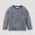 hessnatur Kinder Leichtes Sweatshirt aus Bio-Baumwolle - blau - Größe 98/104