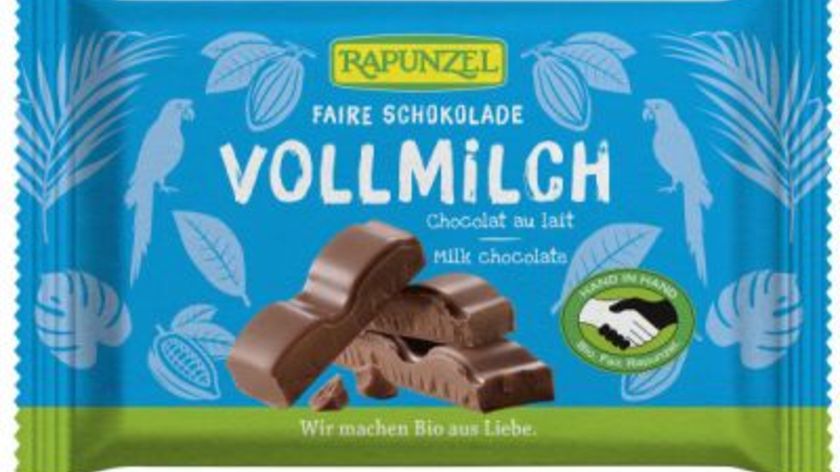 Rapunzel Vollmilch Schokolade, 100g