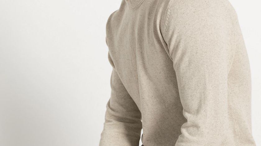 hessnatur Herren Feinstrick-Pullover aus Bio-Baumwolle mit Leinen - natur - Größe 52