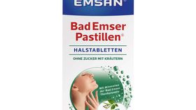 Emsan Bad Emser Pastillen ohne Zucker mit Kräuter