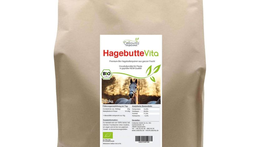 Bio-Hagebutte Vita für Pferde 5kg Vorratsbeutel