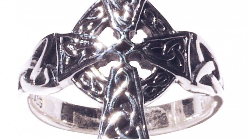 Ring "Keltisches Kreuz" Silber 925 4,5g