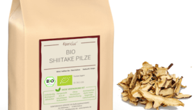 Bio Shiitake Pilze, getrocknet