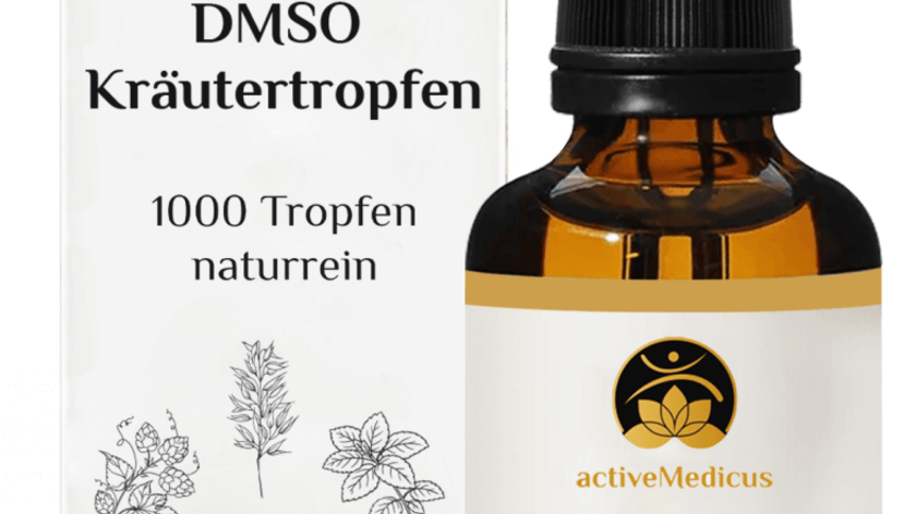 RuhePol DMSO Kr?utertropfen (50 ml, 1000 Tropfen, Naturrein, Bio)