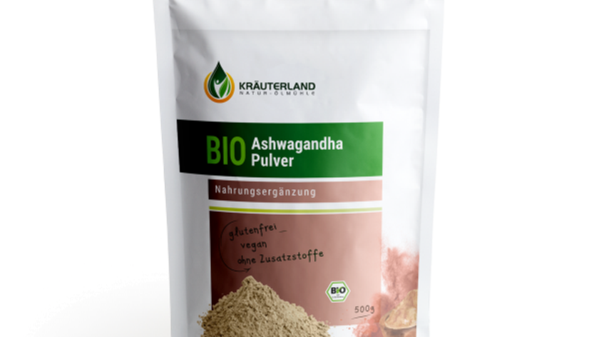 Bio Ashwagandha Pulver 500g