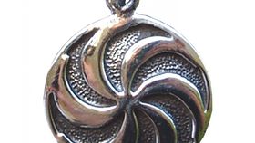 Anhänger "Spiralwirbel" 2,5cm Silber 925 2,7g