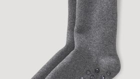hessnatur Unisex Stoppersocken aus Bio-Baumwolle - grau - Größe 42/43