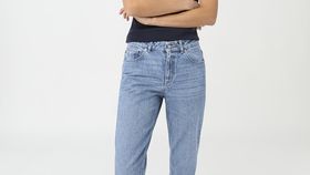 hessnatur Damen Kurzarm-Shirt aus Bio-Baumwolle - blau - Größe 44