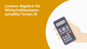 Lineare Algebra für Wirtschaftswissenschaftler*innen III