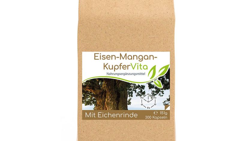 Eisen-Mangan-Kupfer Vita 300 Kapseln Vorratsbeutel