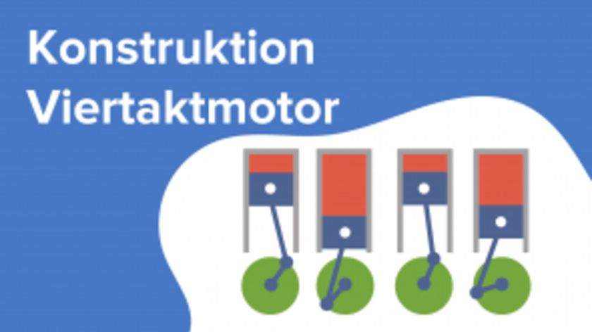 Konstruktion Viertaktmotor