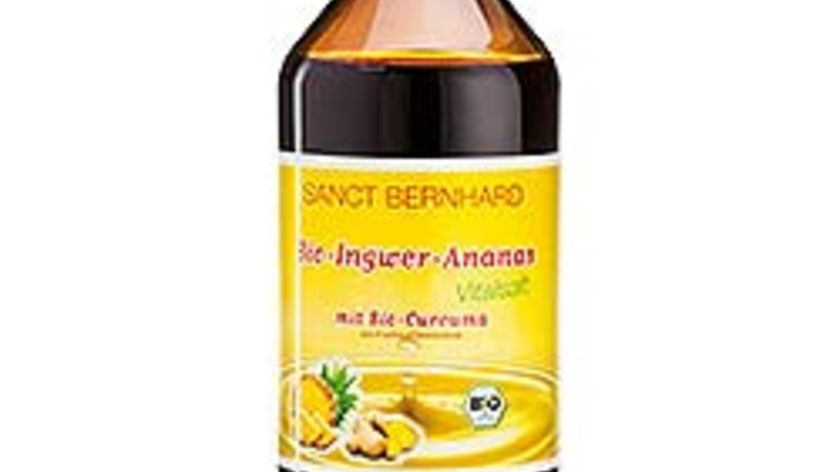 Bio-Ingwer-Ananas-Vitalsaft