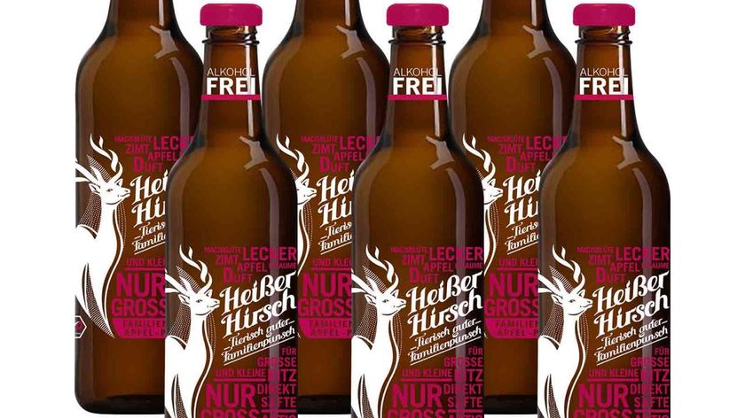 Alkoholfreier Punsch - 6 x 0,75 l - Heißer Hirsch kaufen