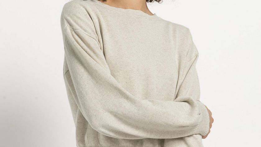 hessnatur Damen Pullover aus Bio-Baumwolle mit Leinen - natur - Größe 34