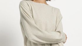 hessnatur Damen Pullover aus Bio-Baumwolle mit Leinen - natur - Größe 34