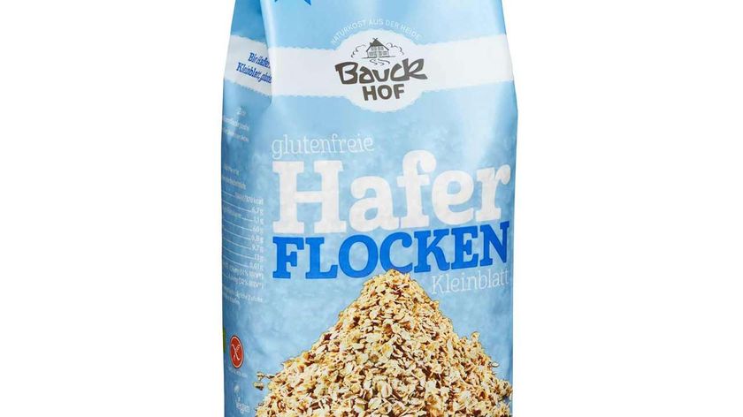 Haferflocken ohne Gluten in kontrolliert biologischer Qualität