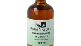 PureNature straffendes Körperöl - Hautstrafföl mit Vitamin E ohne Parfüm