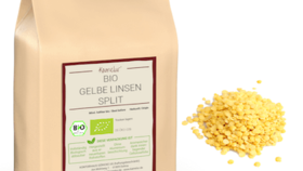 Bio Linsen Split, gelb