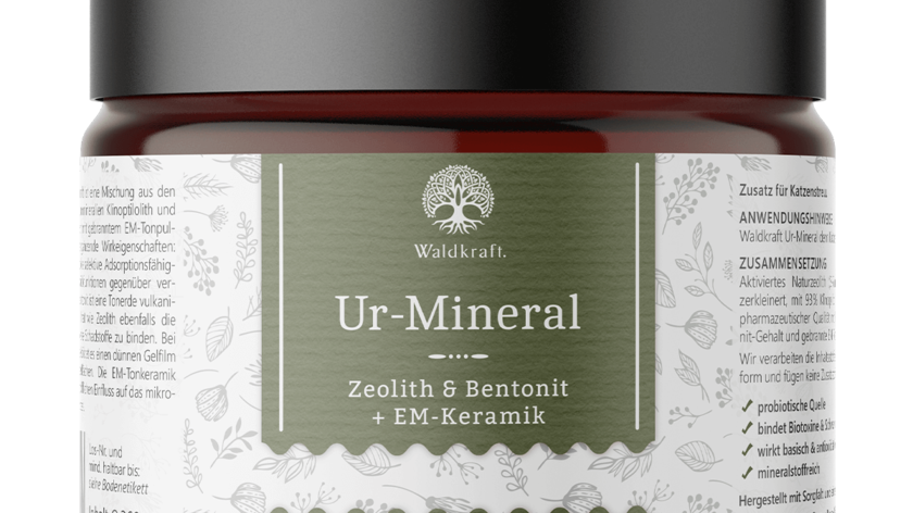 Ur-Mineral – Zeolith & Bentonit + EM-Keramik – 360g