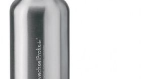 Hochenergie-Getr?nkeflasche silber 500ml by DieStoffwechselProfis? mit 90.10.? Quanten-Technologie