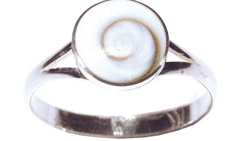 Ring "Shivas Eye" rund Silber 925