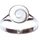 Ring "Shivas Eye" rund Silber 925